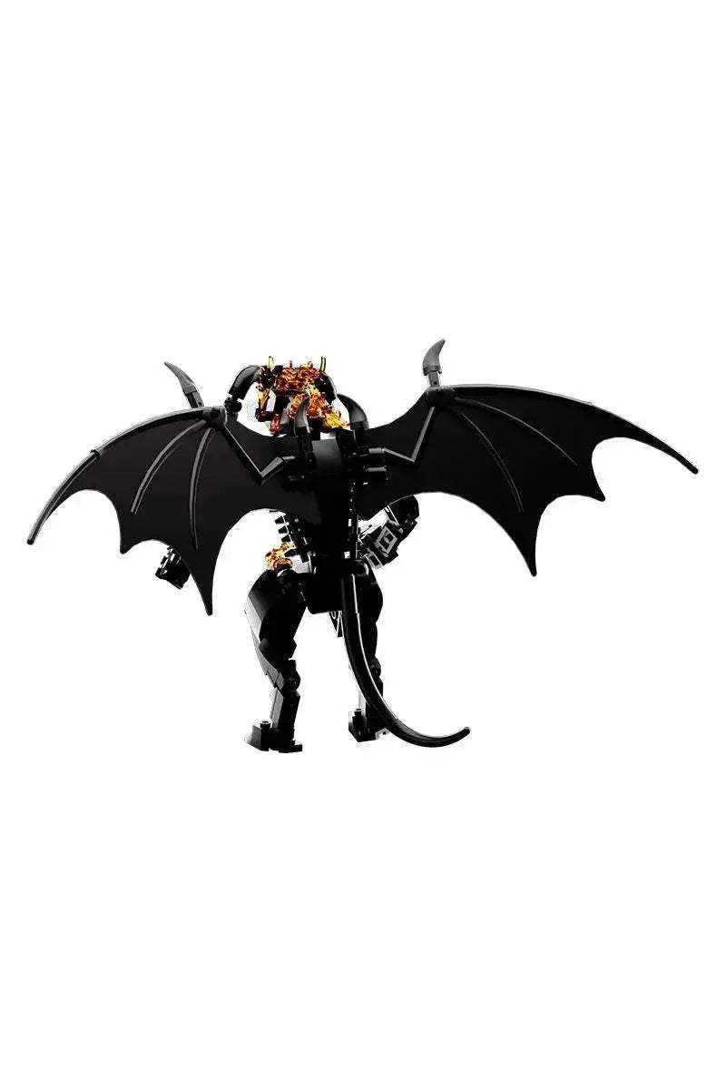 MOC Rings Movie Figure Balrog Model Building Blocks DIY Building Bricks MOC - ToylandEU