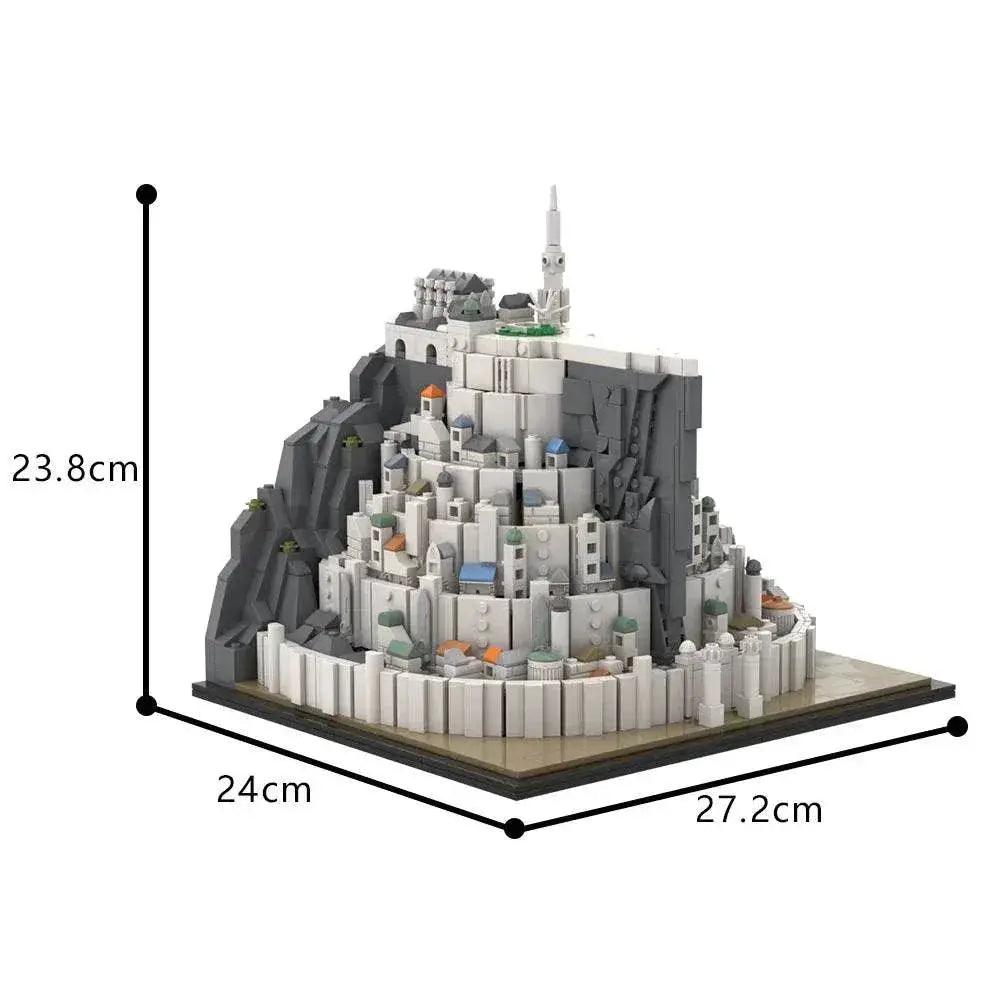  MOC MOC Rings Movie Minas Tirith Building Blocks Gift Set Building Bricks MOC -  ToylandEU™