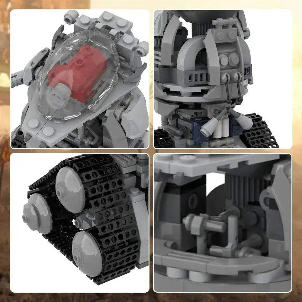 MOC Robobrain Robot Model Building Blocks High-Tech Gift Building Bricks MOC - ToylandEU