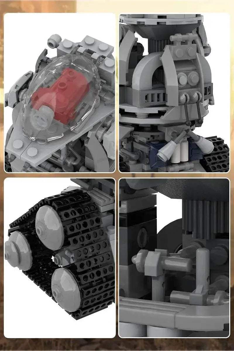 MOC Robobrain Robot Model Building Blocks High-Tech Gift Building Bricks MOC - ToylandEU