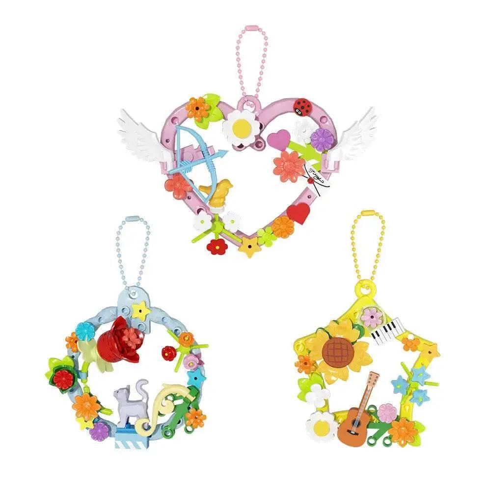  MOC MOC Romantic Garland Building Blocks Set Cupid Rose Sunflower Building Bricks MOC -  ToylandEU™