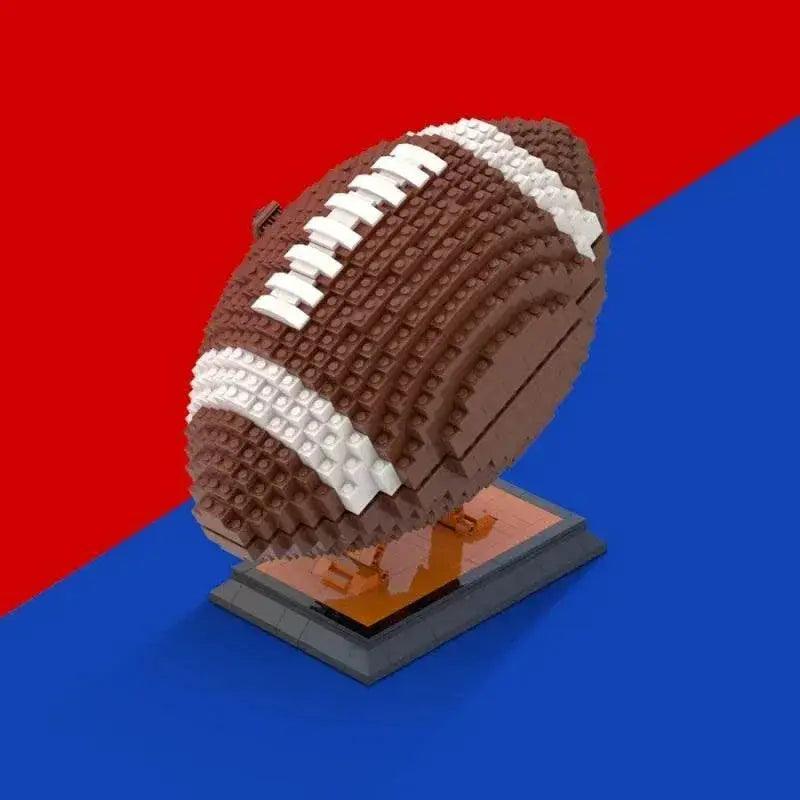  MOC MOC Rugby Model Building Blocks Super Bowl Sunday Gift Building Bricks MOC -  ToylandEU™