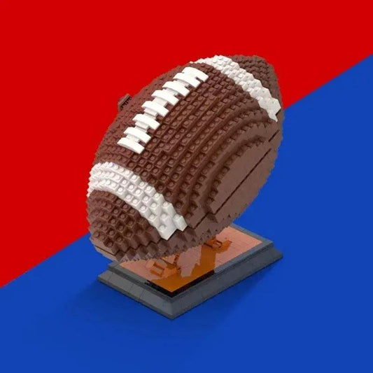 MOC MOC Rugby Model Building Blocks Super Bowl Sunday Gift Building Bricks MOC -  ToylandEU™