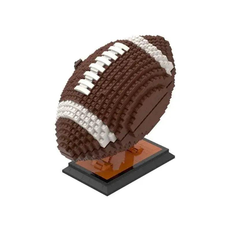 MOC MOC Rugby Model Building Blocks Super Bowl Sunday Gift Building Bricks MOC -  ToylandEU™