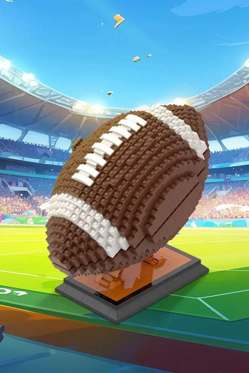  MOC MOC Rugby Model Building Blocks Super Bowl Sunday Gift Building Bricks MOC -  ToylandEU™