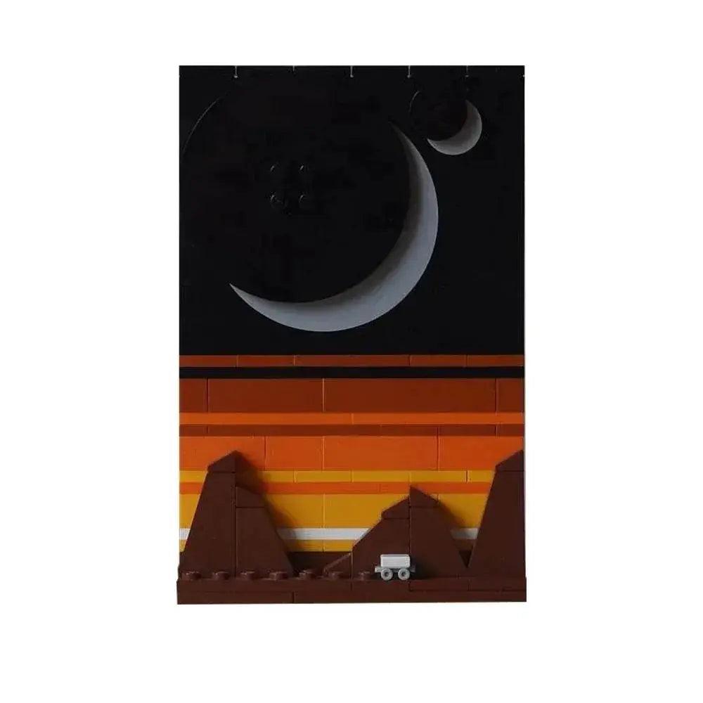  MOC MOC Space Age Story Postcard Building Blocks Building Bricks MOC Gift -  ToylandEU™