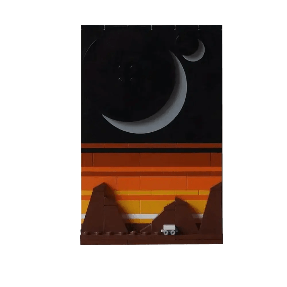  MOC MOC Space Age Story Postcard Building Blocks Building Bricks MOC Gift -  ToylandEU™