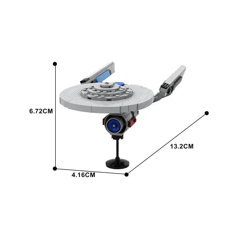  MOC MOC Space Ship World Space Trek Enterprise NCC-1701 Building Blocks Gift -  ToylandEU™