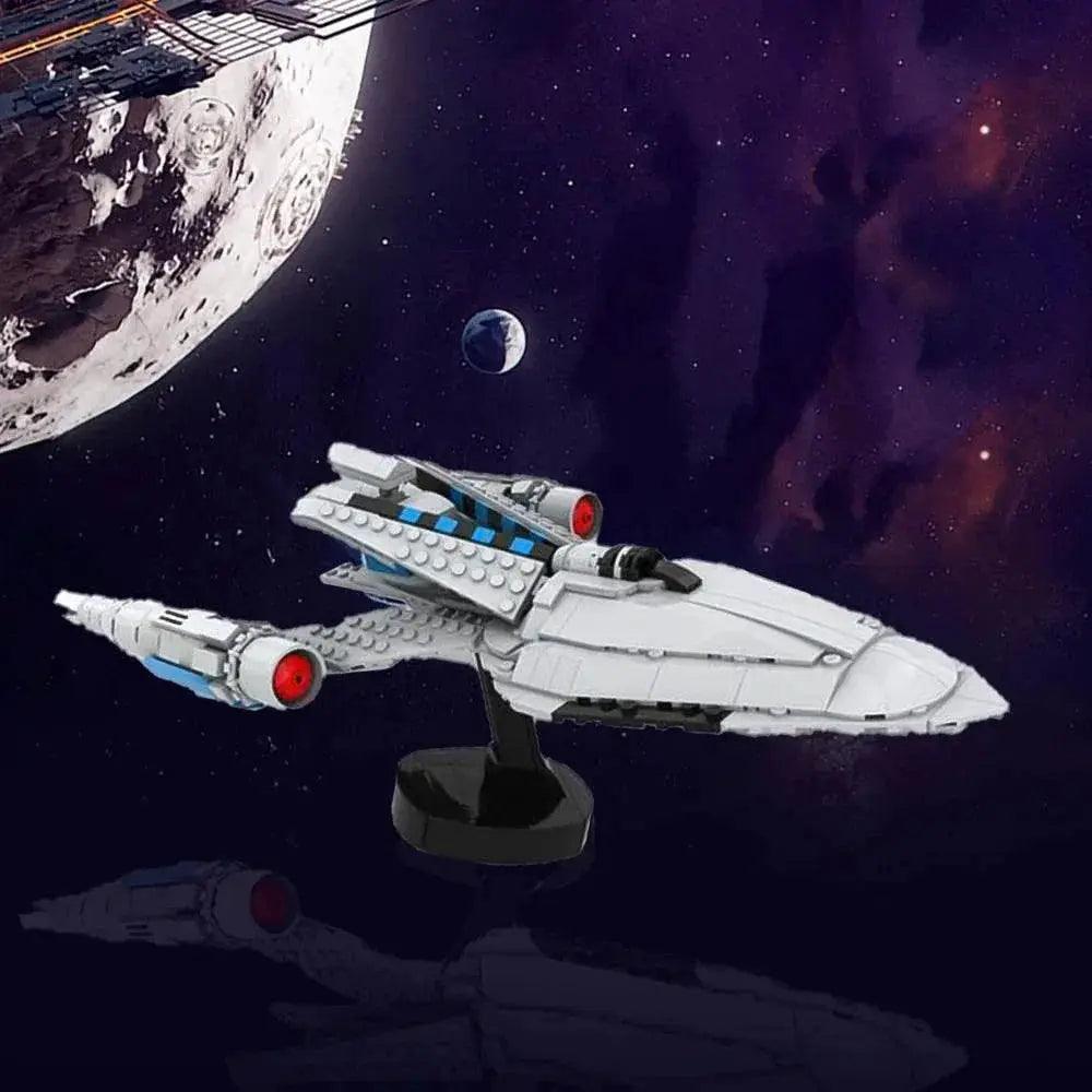  MOC MOC Space Ship World Space Trek Enterprise NCC-1701 Building Blocks Gift -  ToylandEU™