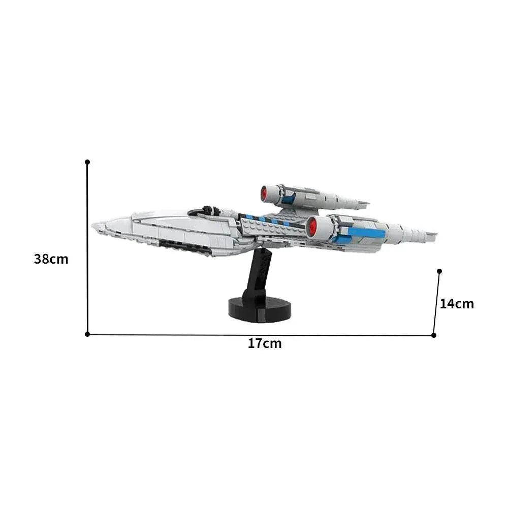  MOC MOC Space Ship World Space Trek Enterprise NCC-1701 Building Blocks Gift -  ToylandEU™