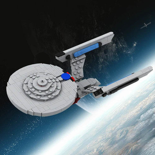 MOC Space Ship World Space Trek Enterprise NCC-1701 Building Blocks Gift - ToylandEU