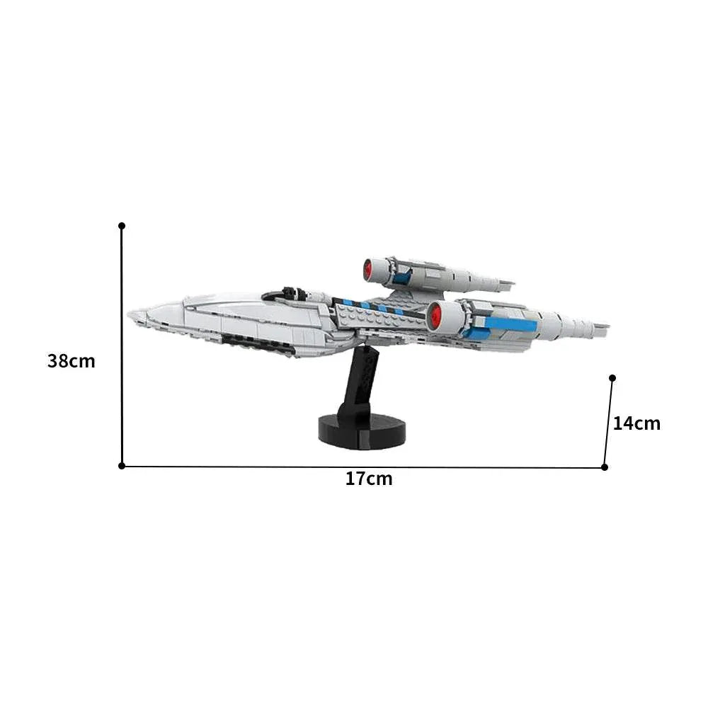 MOC Space Ship World Space Trek Enterprise NCC-1701 Building Blocks Gift - ToylandEU