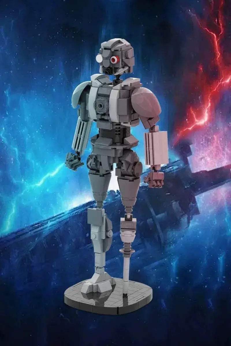 MOC Space Wars Sm-33 Robot Model Building Blocks Gift Building Bricks MOC - ToylandEU