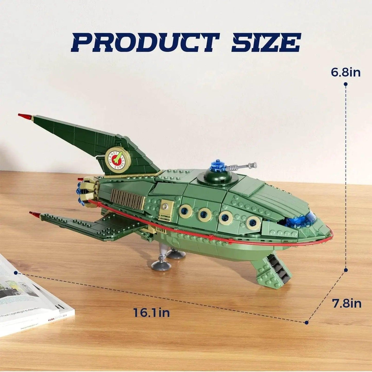  MOC MOC Spaceship Building Blocks Set Ship Boat Scene 928 Pieces Building Bricks MOC -  ToylandEU™