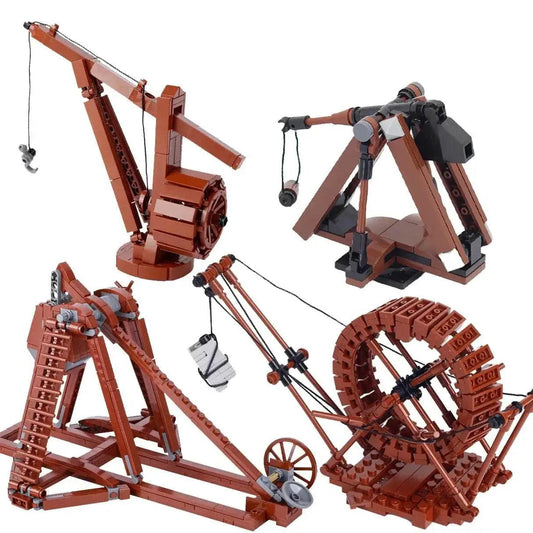  MOC MOC Stone Thrower Model Building Blocks Military Toys Gift Building Bricks MOC -  ToylandEU™