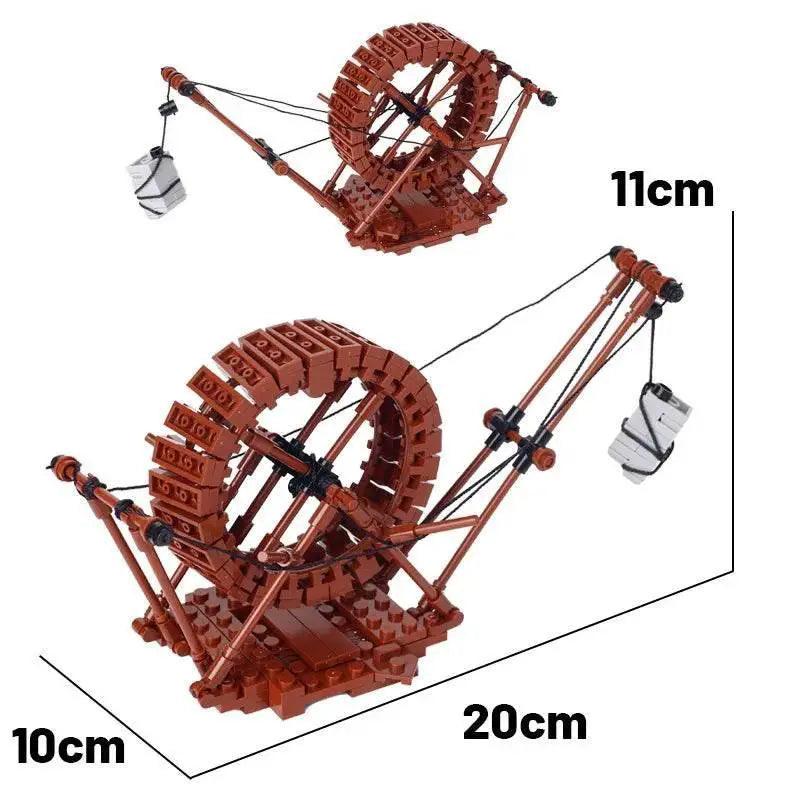 MOC MOC Stone Thrower Model Building Blocks Military Toys Gift Building Bricks MOC -  ToylandEU™