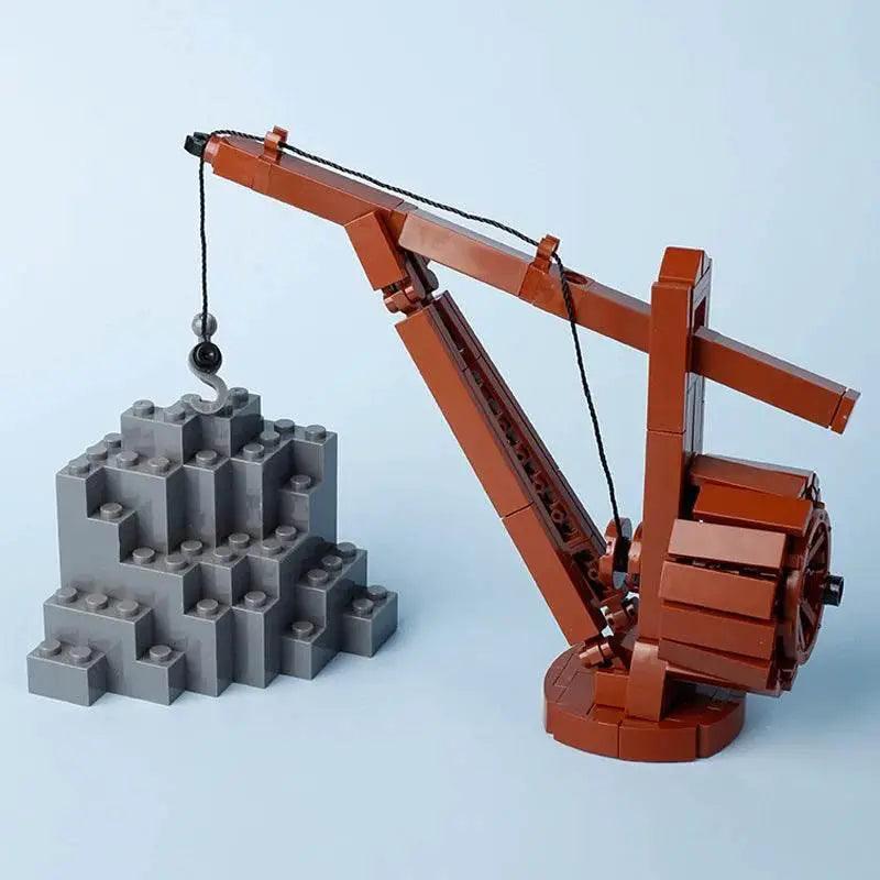  MOC MOC Stone Thrower Model Building Blocks Military Toys Gift Building Bricks MOC -  ToylandEU™