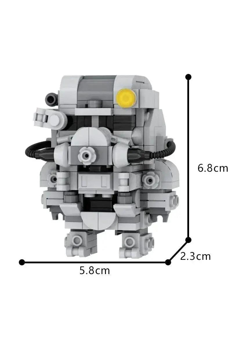  MOC MOC T-60 Power Armor Brickheadz Doll Building Blocks Gift Building Bricks MOC -  ToylandEU™