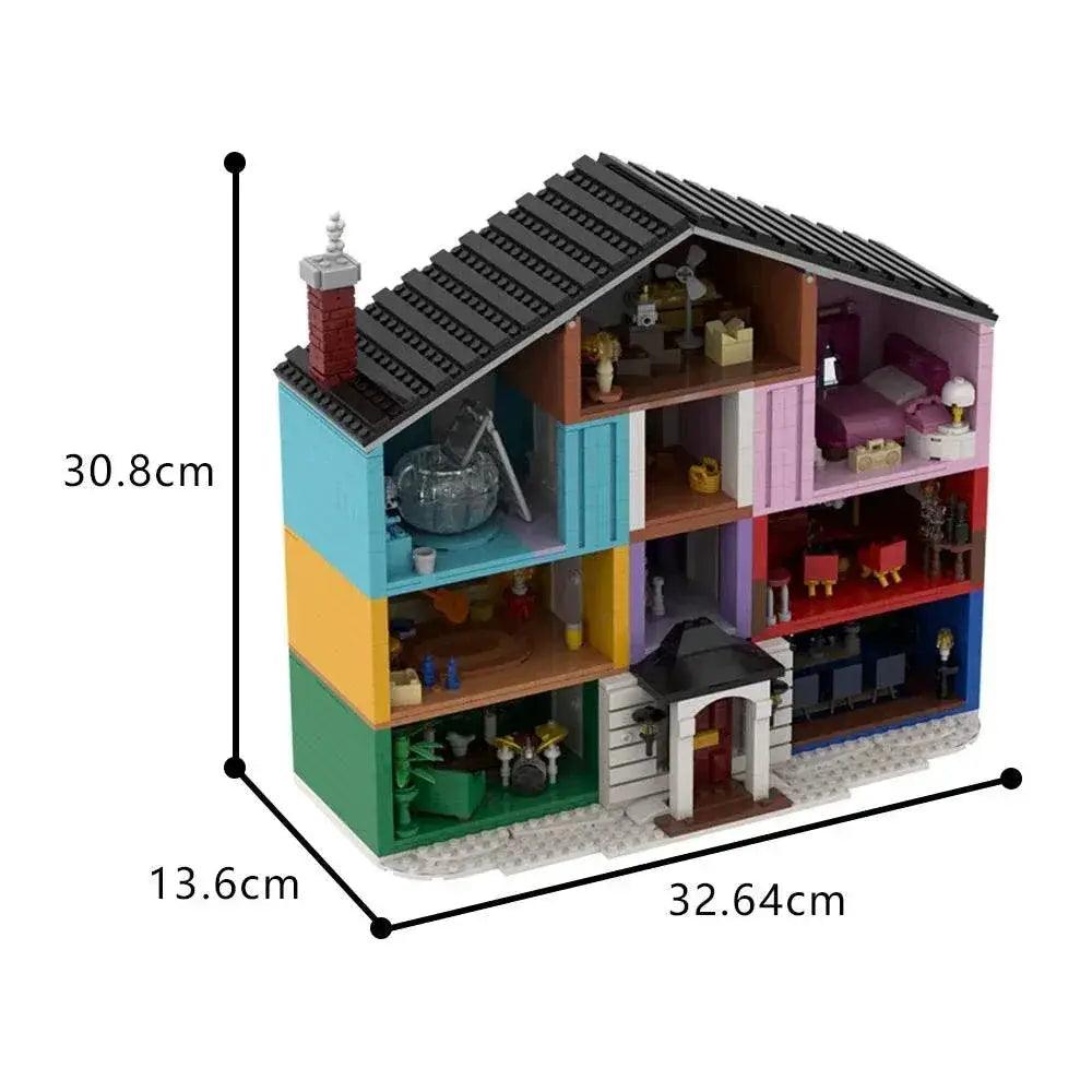  MOC MOC Taylor Lover's House Model Building Blocks Gift Set Building Bricks MOC -  ToylandEU™