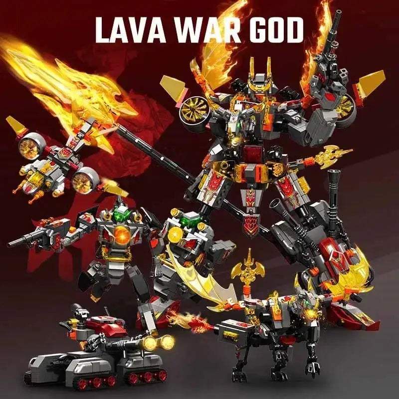 MOC MOC Transforming Mech Robot Building Blocks Kit Lego Compatible - ToylandEU