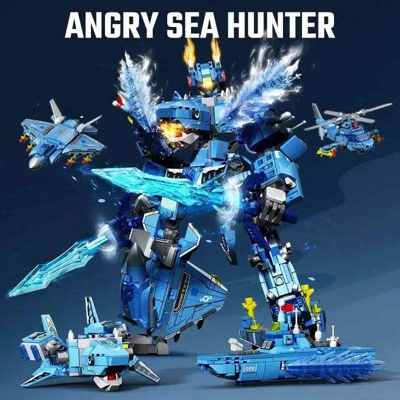 MOC MOC Transforming Mech Robot Building Blocks Kit Lego Compatible - ToylandEU