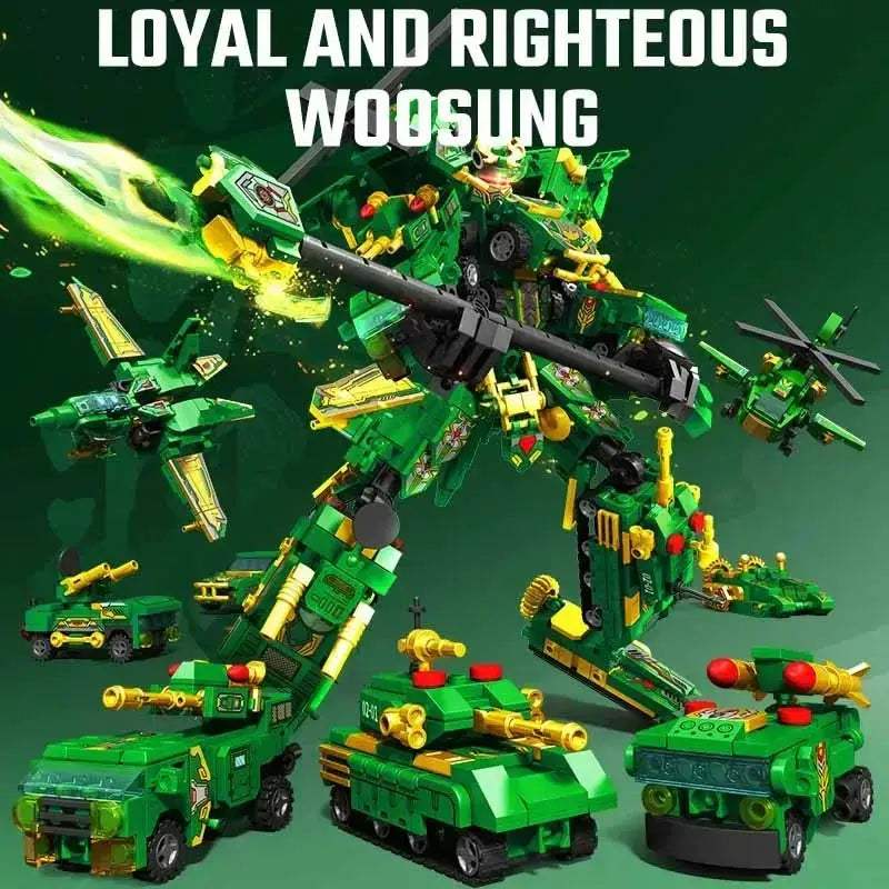MOC MOC Transforming Mech Robot Building Blocks Kit Lego Compatible - ToylandEU