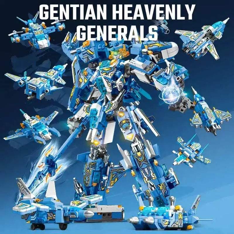 MOC MOC Transforming Mech Robot Building Blocks Kit Lego Compatible - ToylandEU