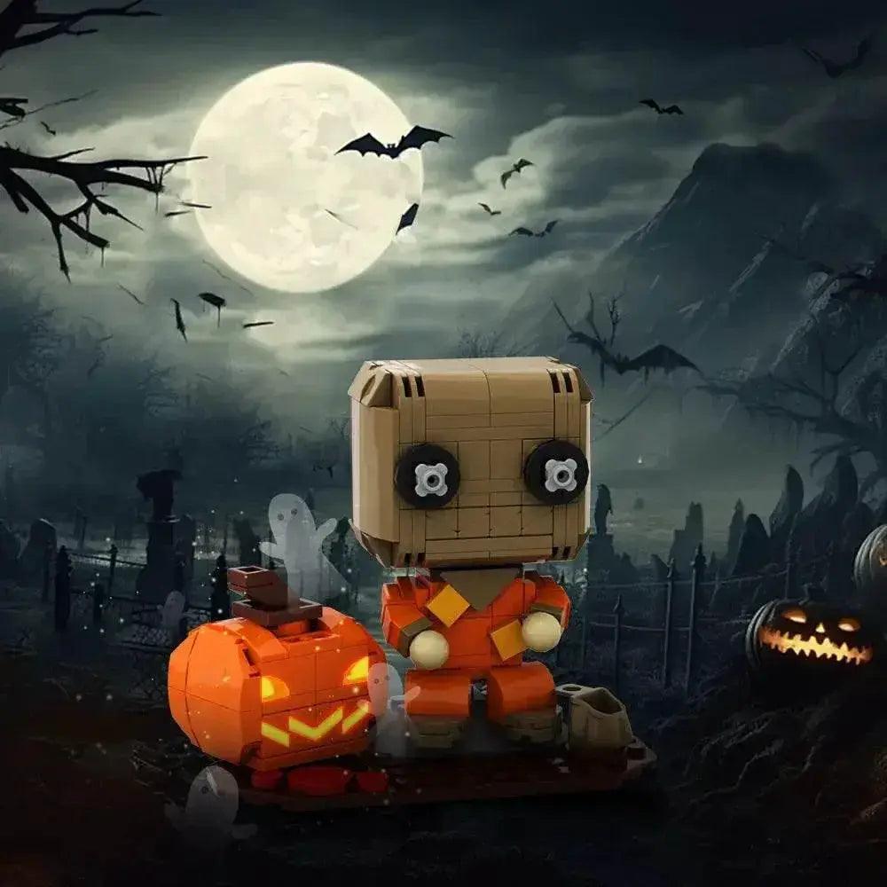  MOC MOC Trick or Treat Building Blocks Halloween Ghost Pumpkin House Building Bricks MOC -  ToylandEU™