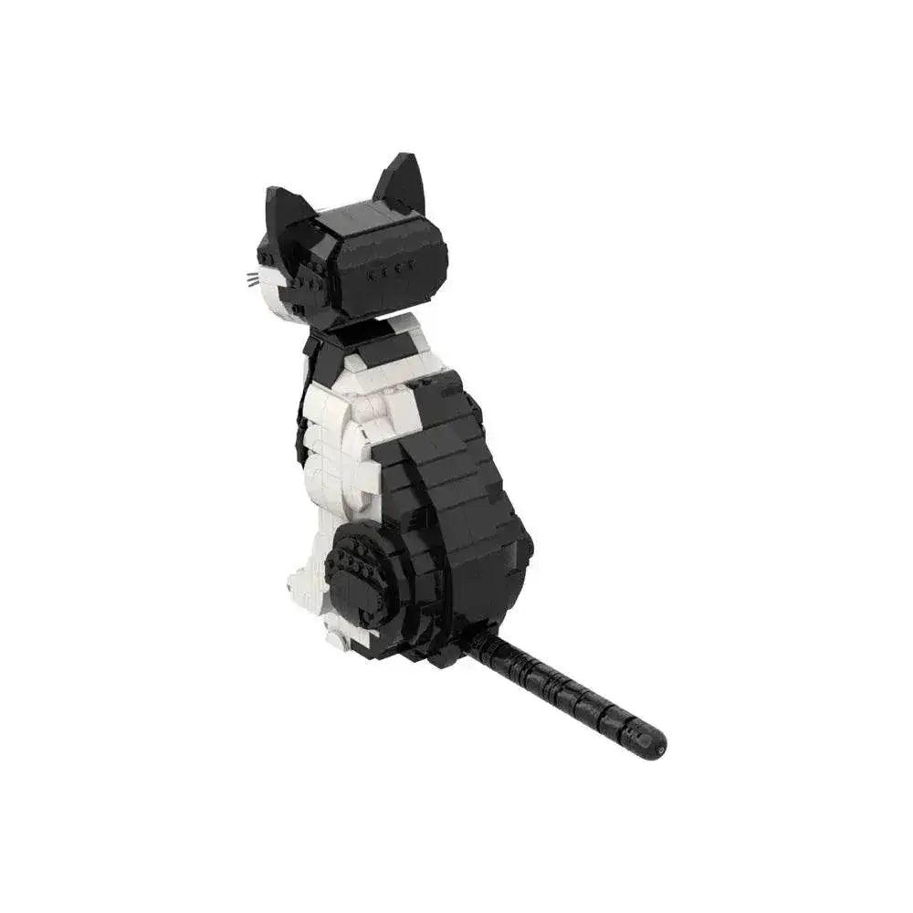  MOC MOC Tuxedo Cat Model Building Blocks Cute Pet Gift Set Building Bricks MOC -  ToylandEU™