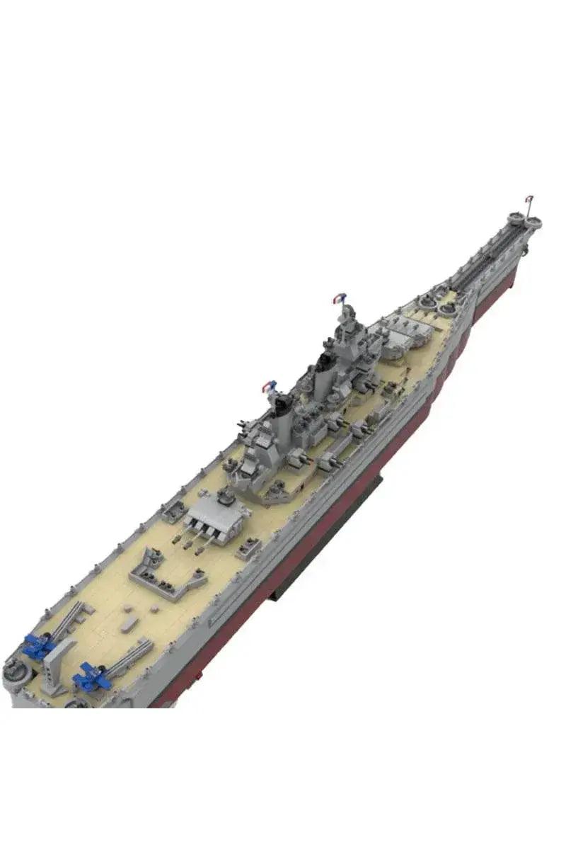  MOC MOC U.S Missouri BB-63 Model Building Blocks WWII Cruiser Building Bricks MOC -  ToylandEU™