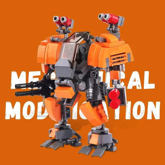 MOC Uplink Mech Revamp Robot Model Building Blocks Building Bricks MOC Gift - ToylandEU