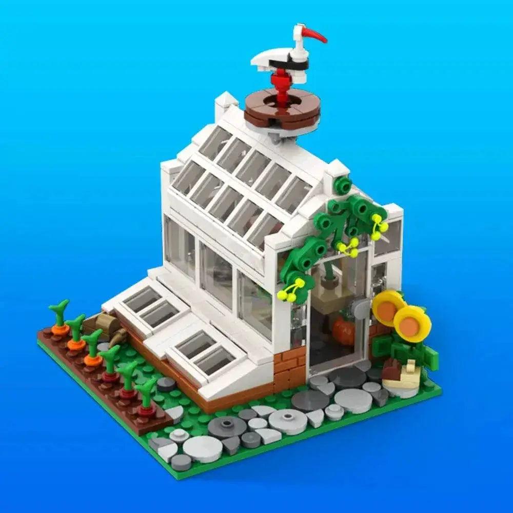  MOC MOC Victorian Greenhouse Model Building Blocks Gift Set Building Bricks MOC -  ToylandEU™