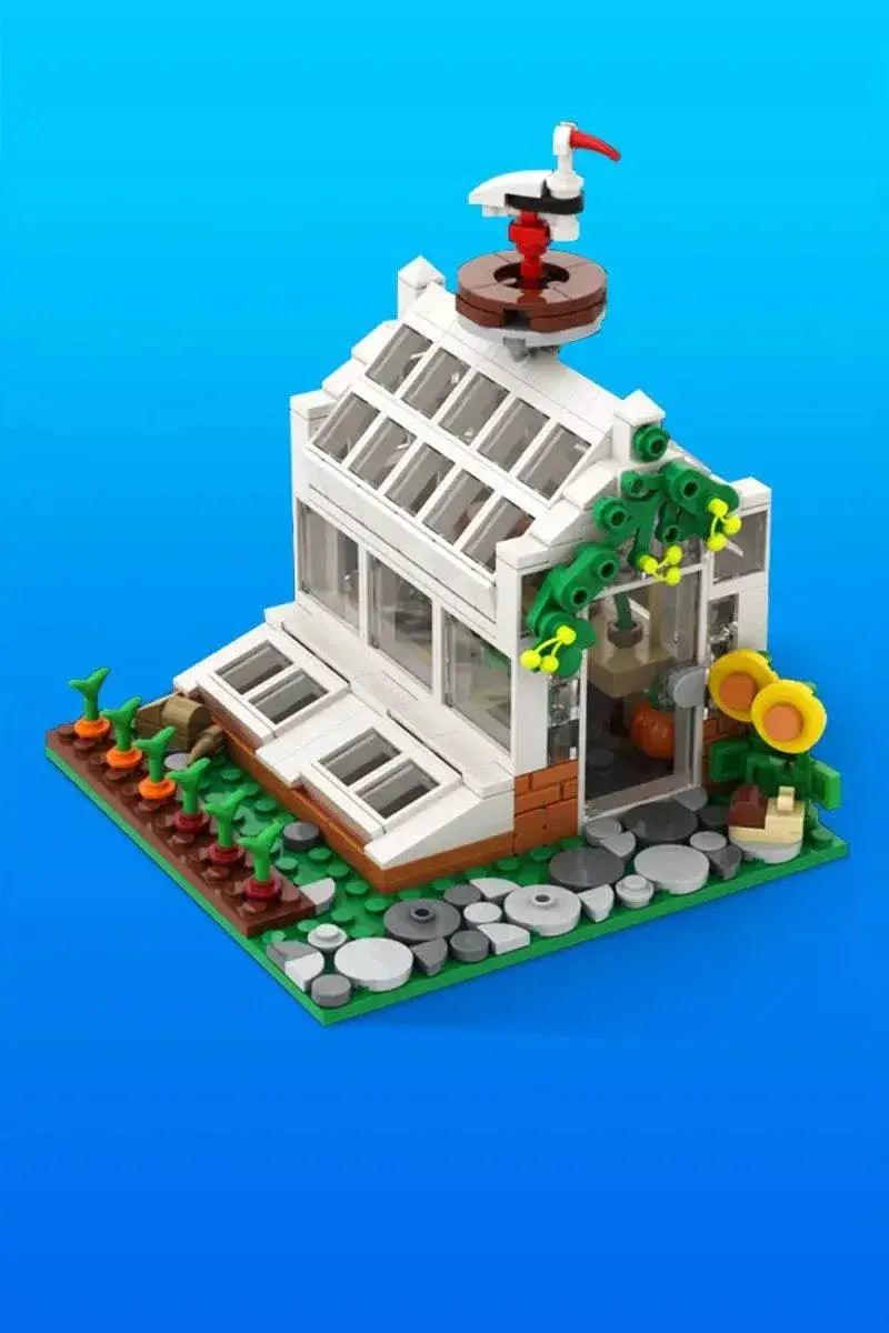  MOC MOC Victorian Greenhouse Model Building Blocks Gift Set Building Bricks MOC -  ToylandEU™