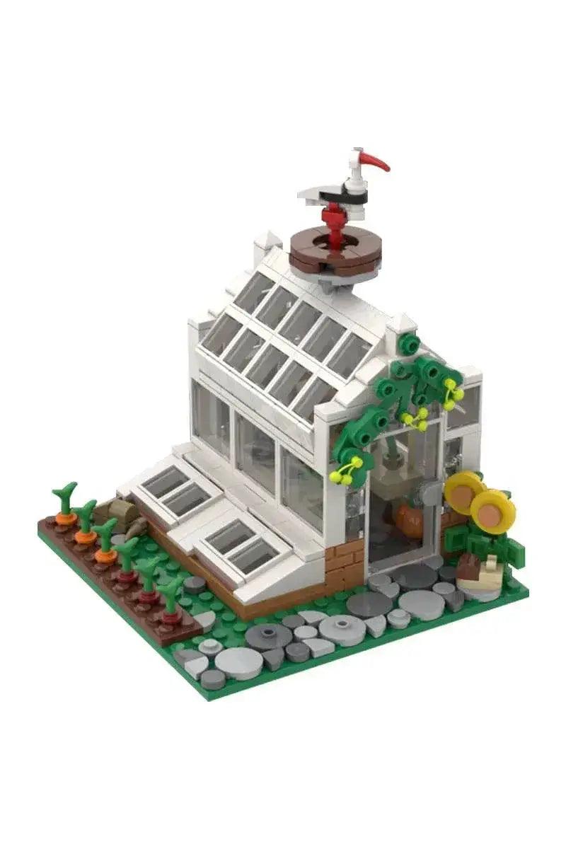  MOC MOC Victorian Greenhouse Model Building Blocks Gift Set Building Bricks MOC -  ToylandEU™