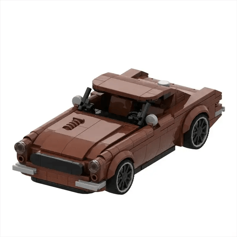  MOC MOC Volvo P1800 Sports Car Model Building Blocks Educational Gift Building Bricks MOC -  ToylandEU™