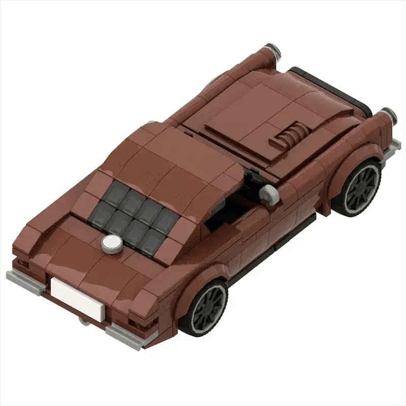  MOC MOC Volvo P1800 Sports Car Model Building Blocks Educational Gift Building Bricks MOC -  ToylandEU™