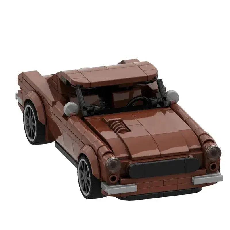  MOC MOC Volvo P1800 Sports Car Model Building Blocks Educational Gift Building Bricks MOC -  ToylandEU™