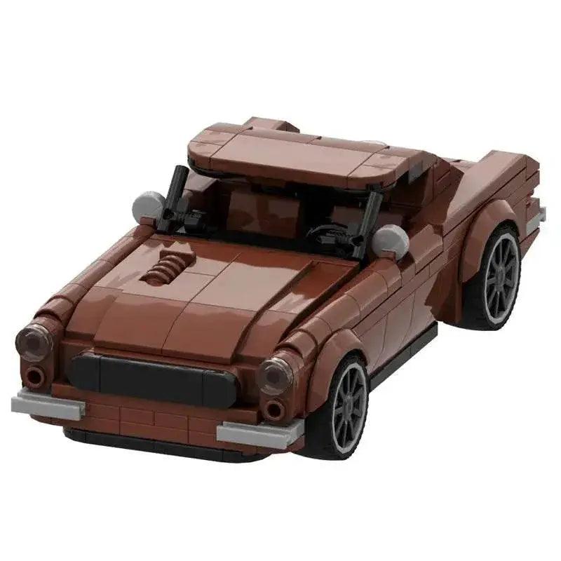  MOC MOC Volvo P1800 Sports Car Model Building Blocks Educational Gift Building Bricks MOC -  ToylandEU™
