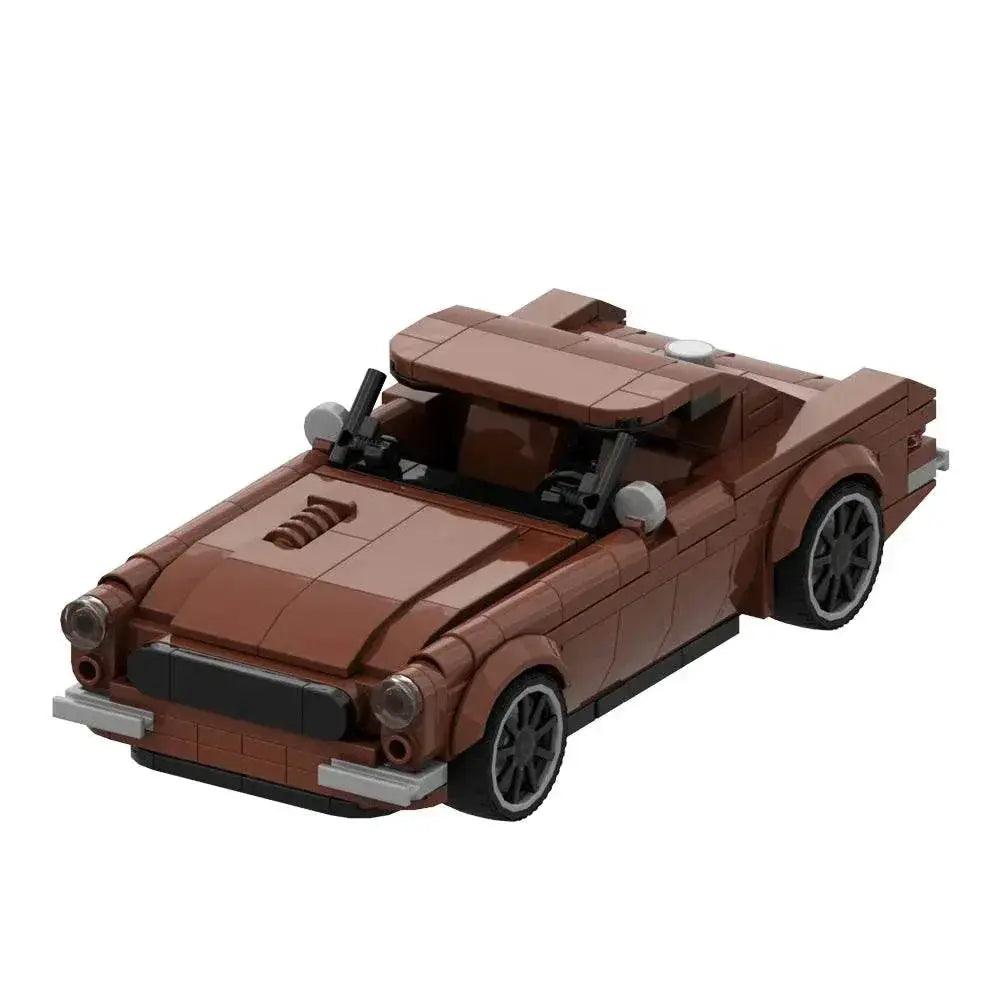  MOC MOC Volvo P1800 Sports Car Model Building Blocks Educational Gift Building Bricks MOC -  ToylandEU™