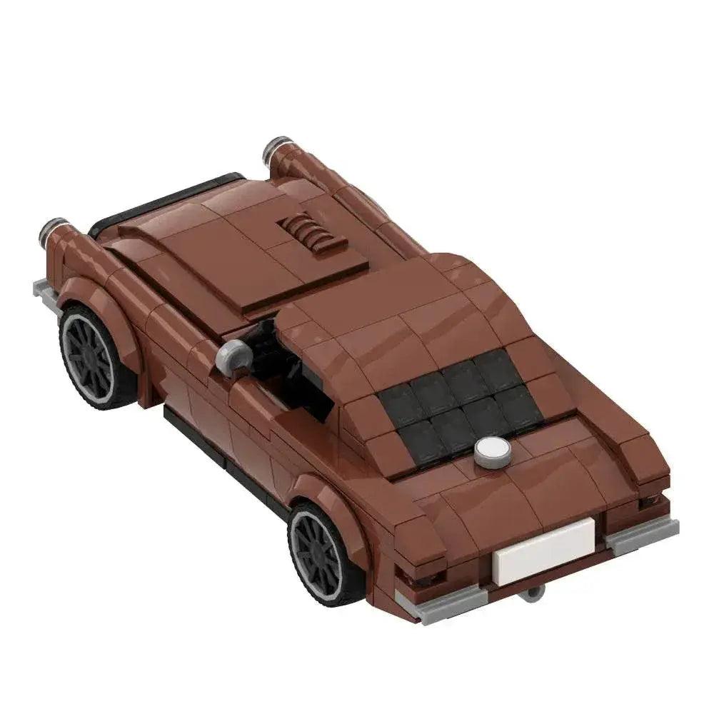  MOC MOC Volvo P1800 Sports Car Model Building Blocks Educational Gift Building Bricks MOC -  ToylandEU™