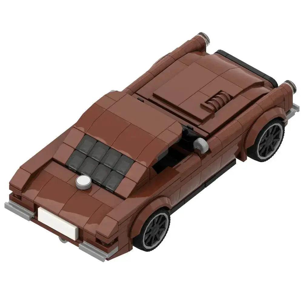  MOC MOC Volvo P1800 Sports Car Model Building Blocks Educational Gift Building Bricks MOC -  ToylandEU™