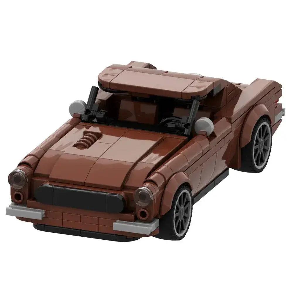  MOC MOC Volvo P1800 Sports Car Model Building Blocks Educational Gift Building Bricks MOC -  ToylandEU™