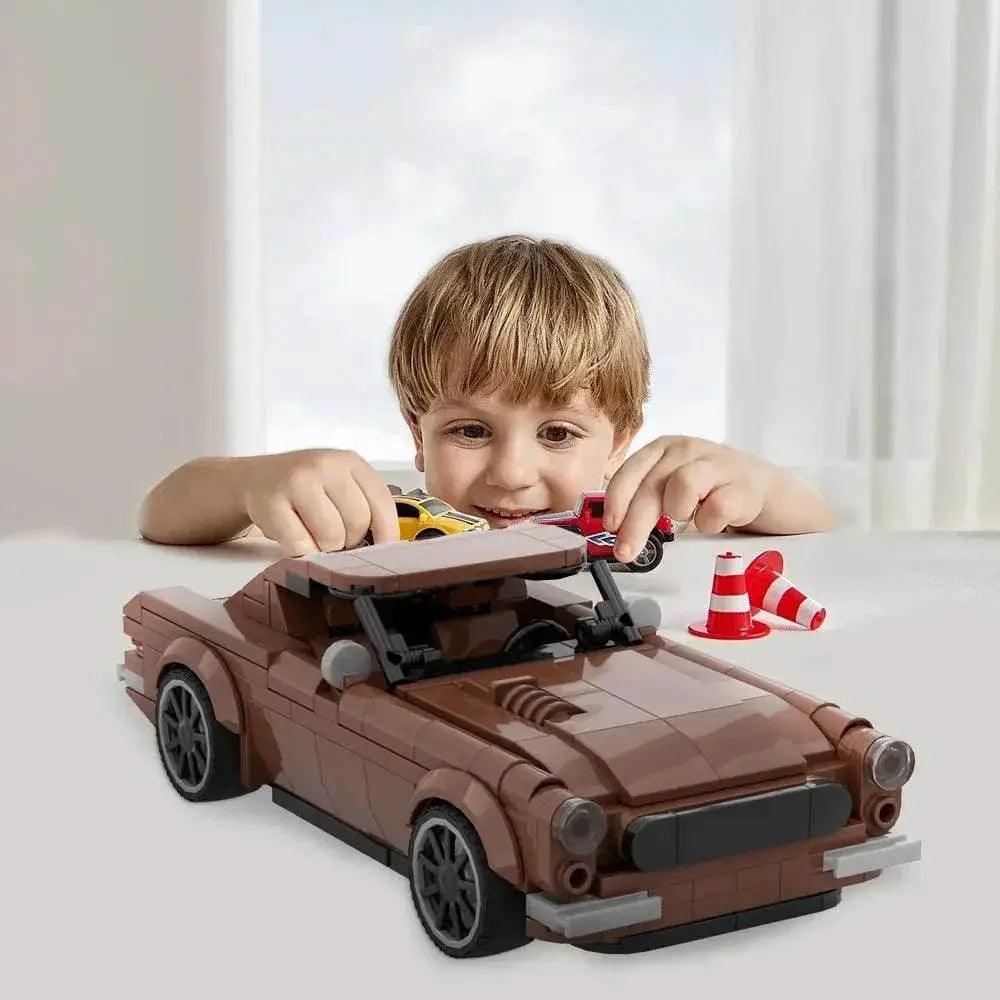  MOC MOC Volvo P1800 Sports Car Model Building Blocks Educational Gift Building Bricks MOC -  ToylandEU™