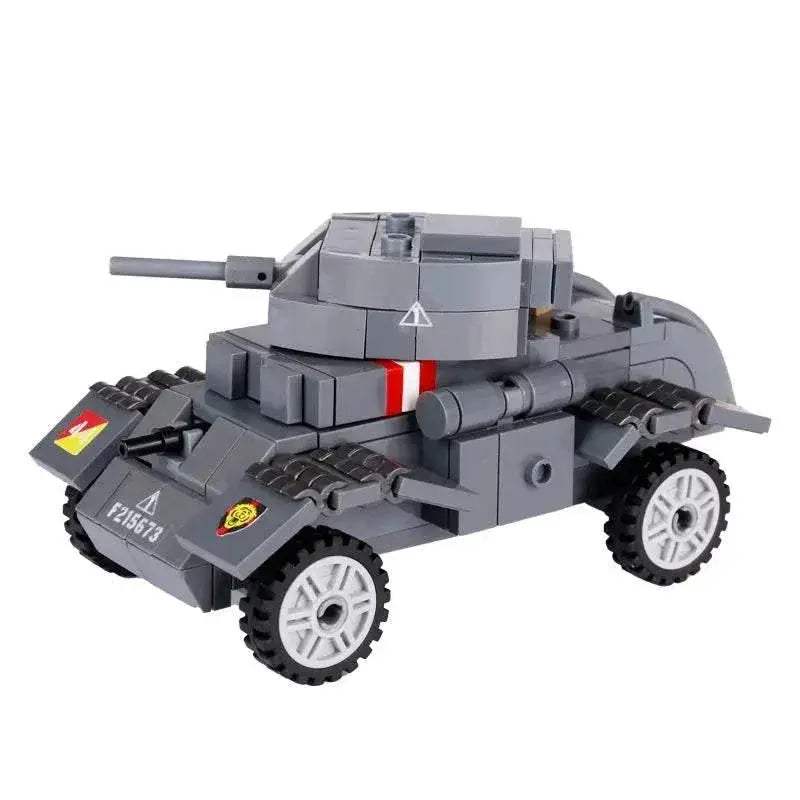 MOC WW2 British Main Battle Tank Building Blocks Kit Bricks Toys Building Bricks MOC - ToylandEU