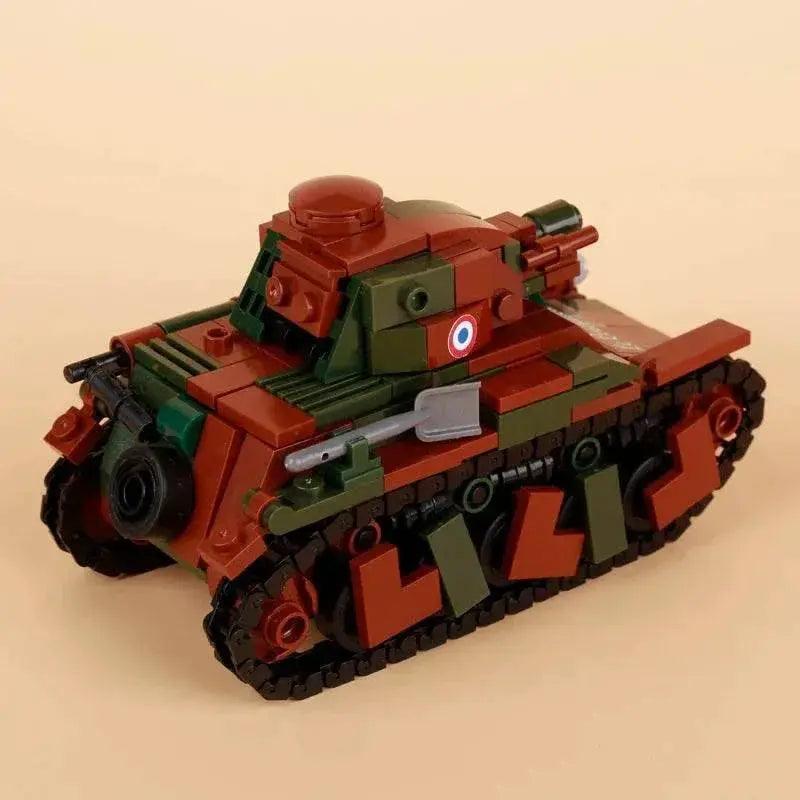 MOC MOC WW2 Military Main Battle Tank Building Blocks Kit Building Bricks MOC -  ToylandEU™