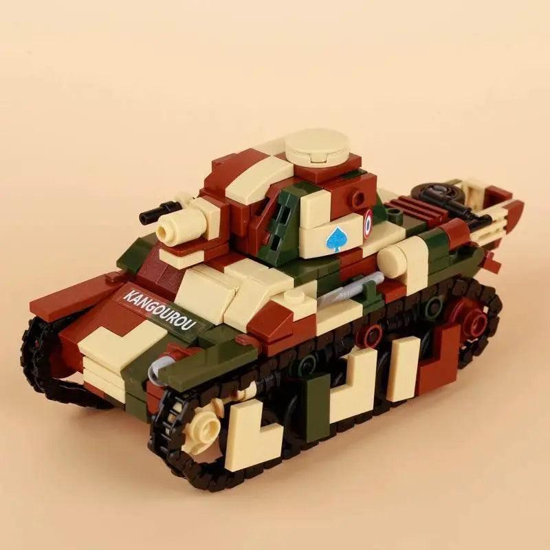  MOC MOC WW2 Military Main Battle Tank Building Blocks Kit Building Bricks MOC -  ToylandEU™
