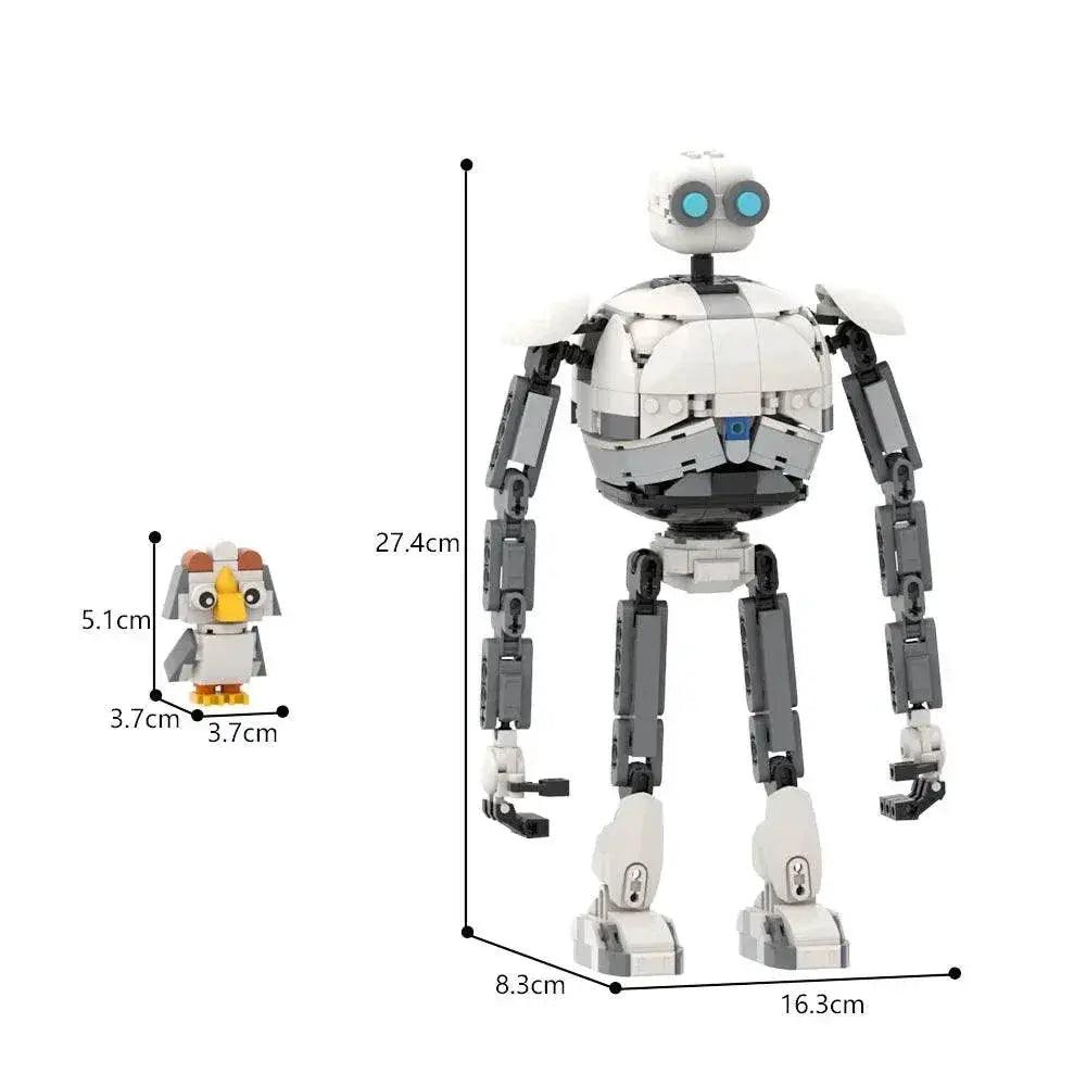  MOC MOC Wilds Robot Building Blocks Set Roz and Brightbill Building Bricks MOC -  ToylandEU™