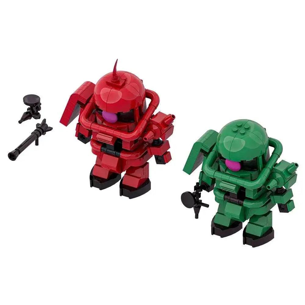  MOC MOC Zaku Warrior Model Building Blocks Anime Mech Building Bricks MOC Gift -  ToylandEU™