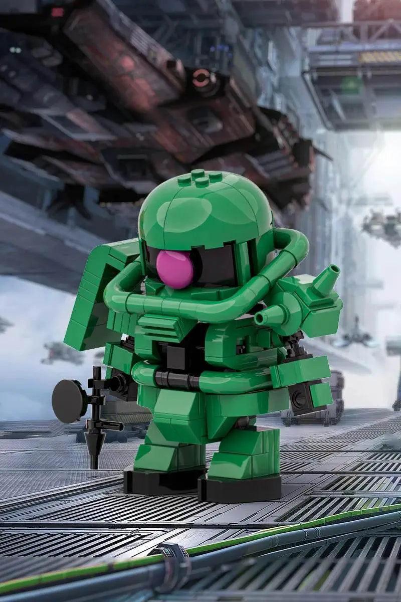  MOC MOC Zaku Warrior Model Building Blocks Anime Mech Building Bricks MOC Gift -  ToylandEU™