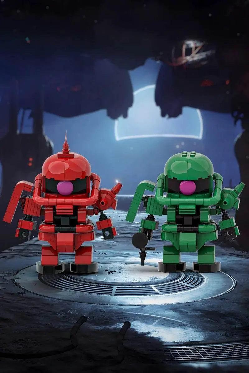  MOC MOC Zaku Warrior Model Building Blocks Anime Mech Building Bricks MOC Gift -  ToylandEU™